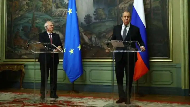 JOSEP BORRELL SERGEI LAVROV 1