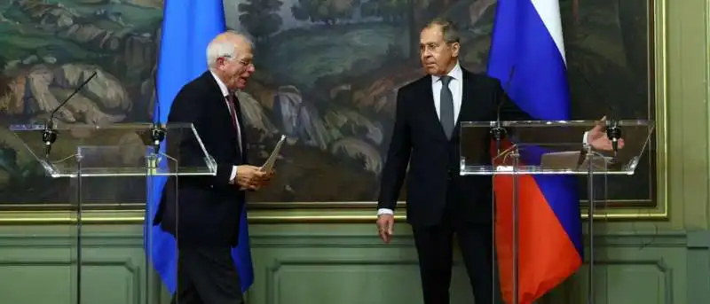 JOSEP BORRELL SERGEI LAVROV