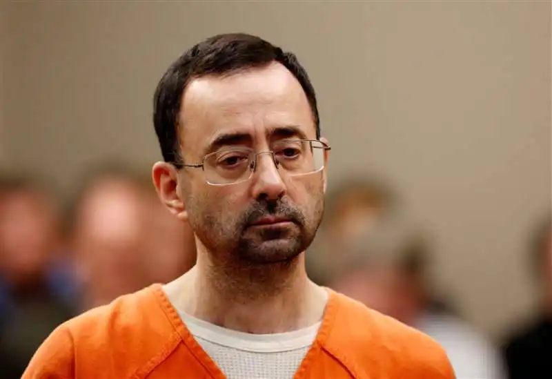 larry nassar davanti al giudice