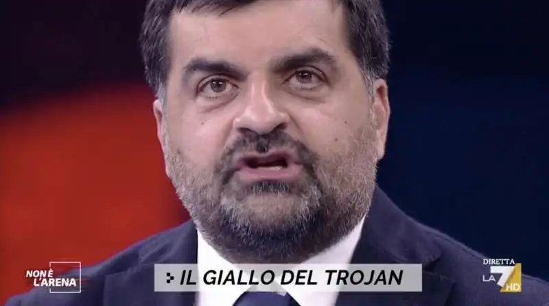 luca palamara ospite di giletti 