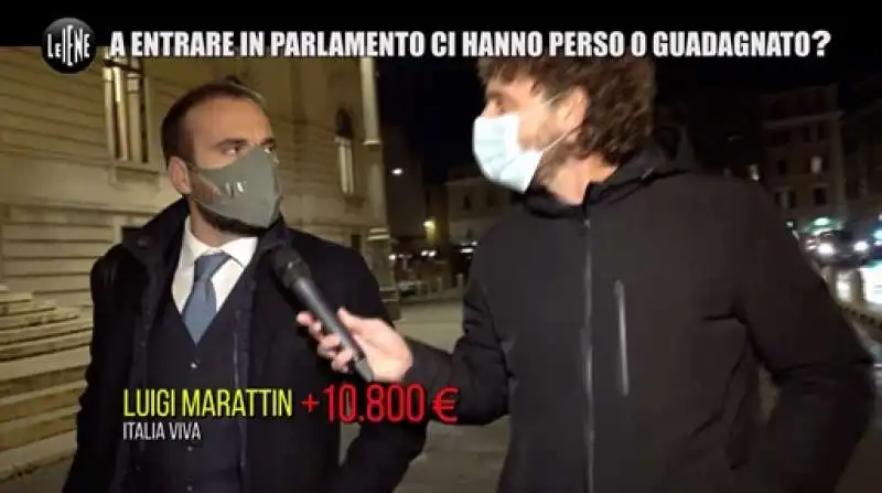 luigi marattin   redditometro dei politici   le iene