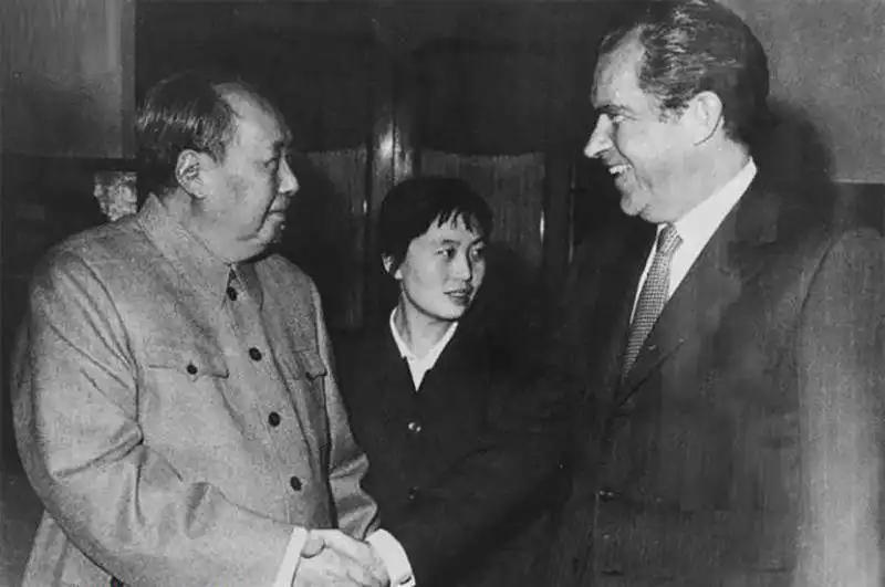 mao zedong e richard nixon