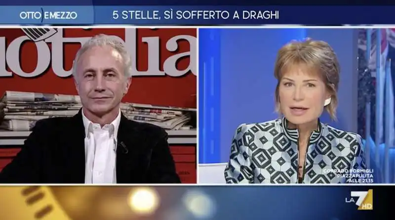 marco travaglio lilli gruber  1