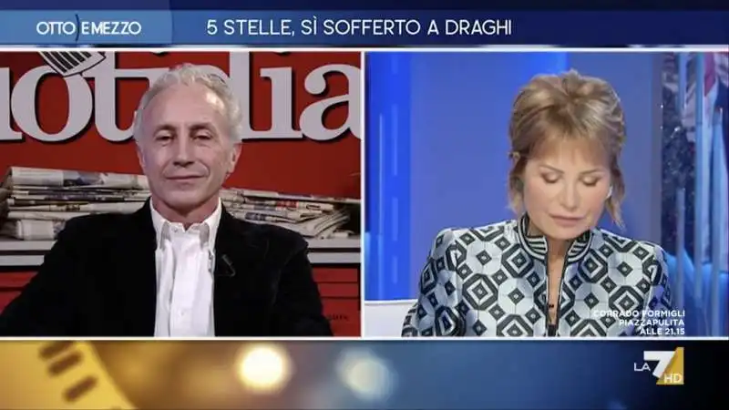 marco travaglio lilli gruber 