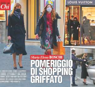 maria elena boschi shopping