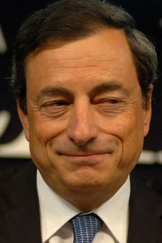 mario draghi.   