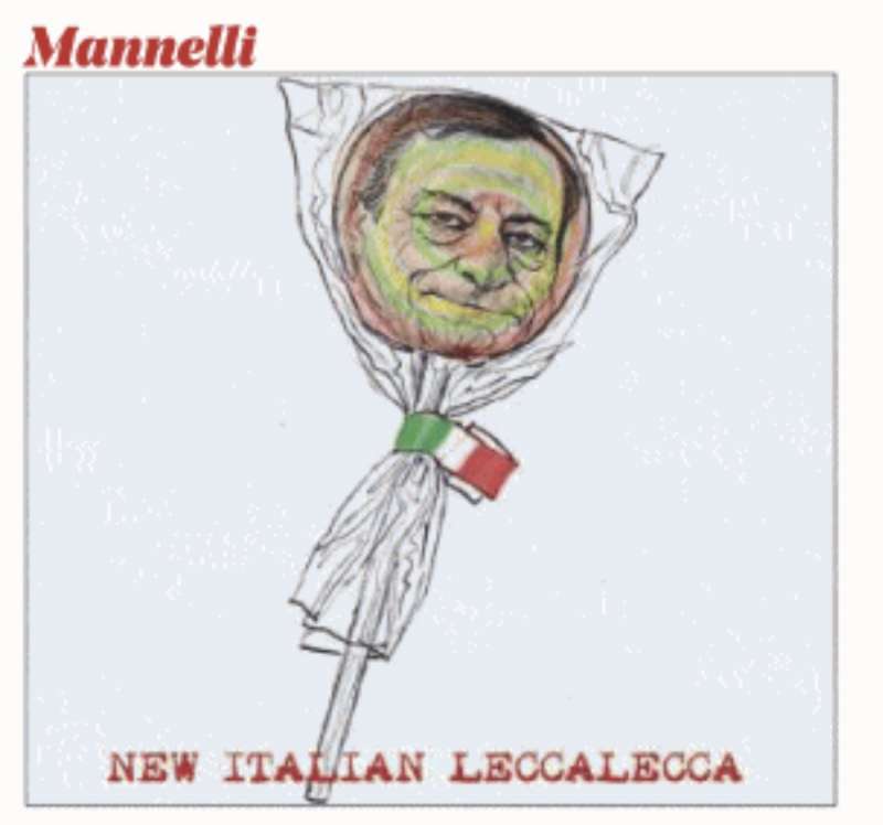 MARIO DRAGHI – VIGNETTA DI MANNELLI PER IL FATTO QUOTIDIANO