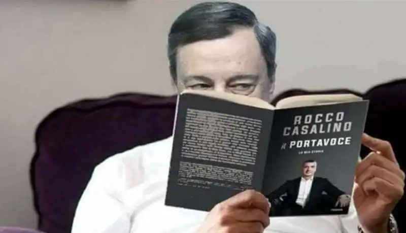 meme di draghi col libro di casalino