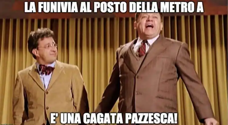 meme sulla funivia a casalotti 1