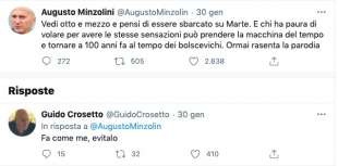 MINZOLINI E CROSETTO SU OTTO E MEZZO