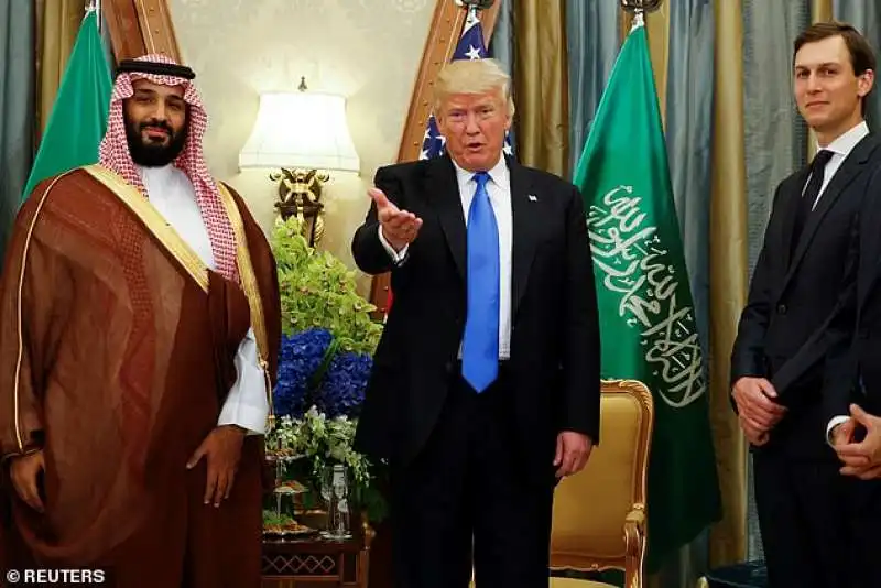 mohammed bin salman donald trump jared kushner 