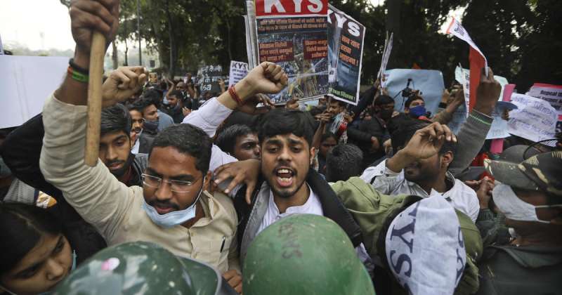 proteste dei contadini in india 1