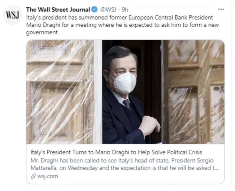 reazione della stampa nternazionale all'arrivo di draghi 2