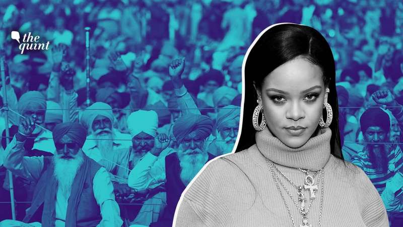 rihanna e le proteste dei contadini indiani 1