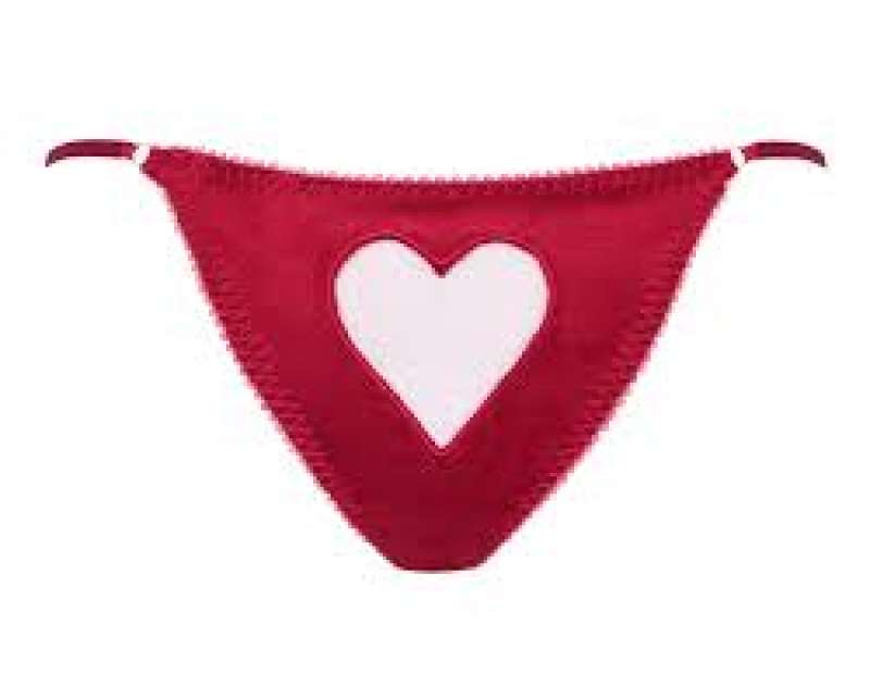 san valentino slip cuore