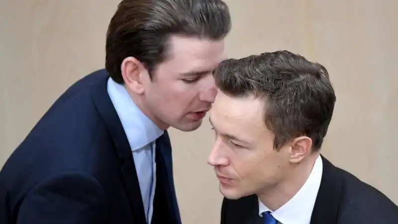 sebastian kurz gernot blumel 