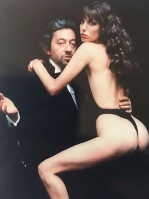 serge gainsbourg e jane birkin by helmut newton 