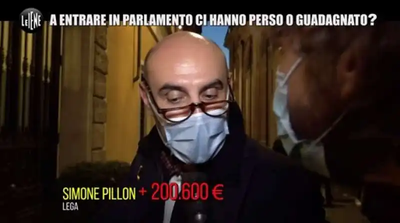 simone pillon   redditometro dei politici   le iene