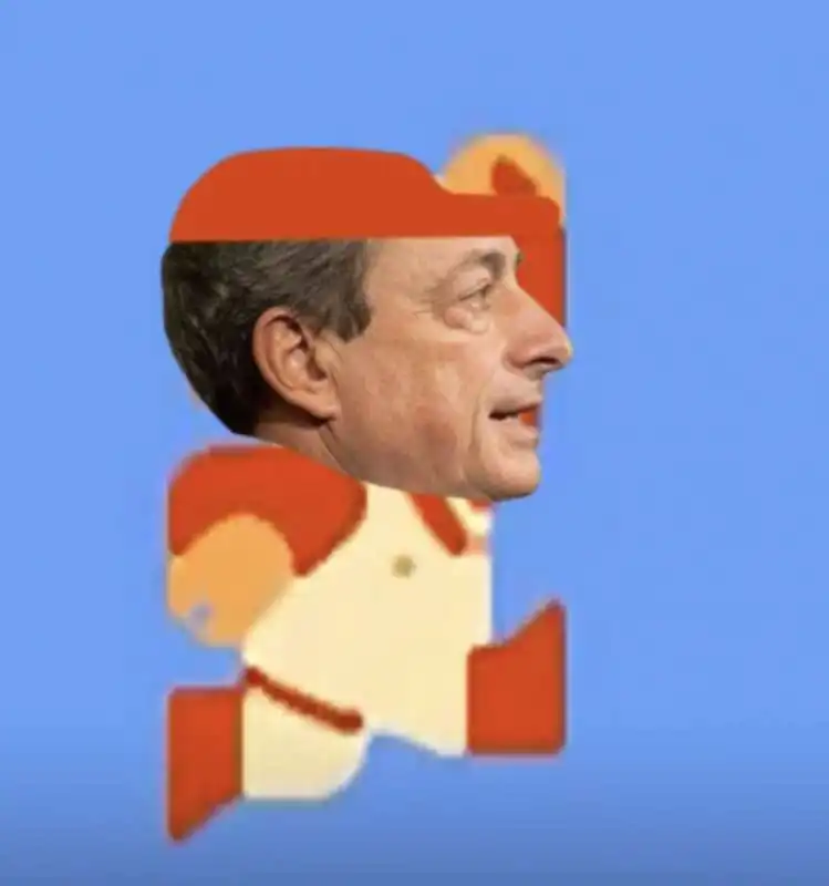 supermario draghi by un giorno da pecora 4