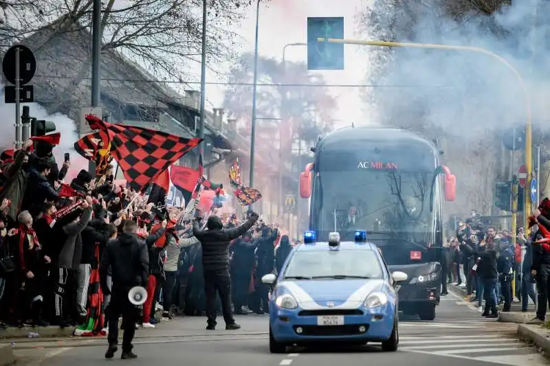 tifosi e polizia