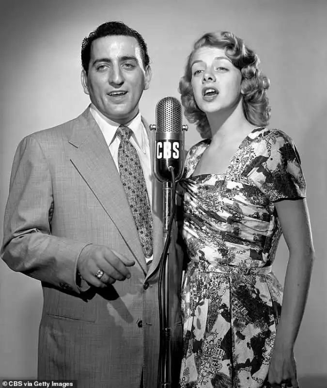 tony bennett e rosemary clooney nel 1950