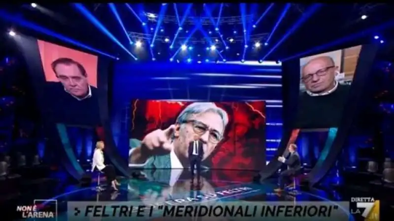 vittorio feltri a non e' l'arena 3