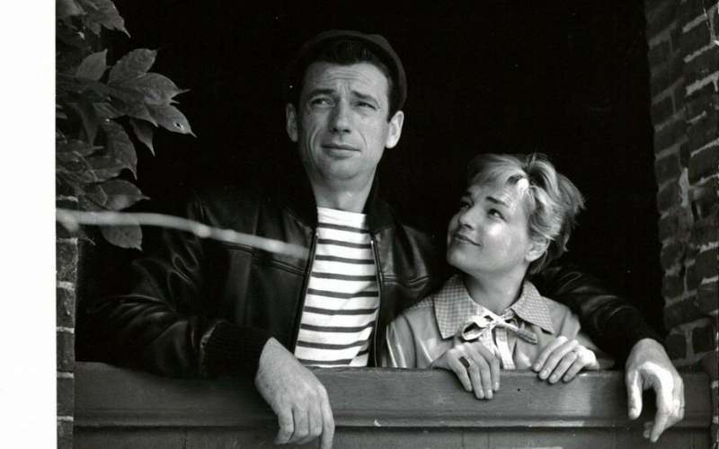 yves montand con simone signoret