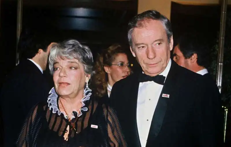 yves montand e simone signoret da anziani