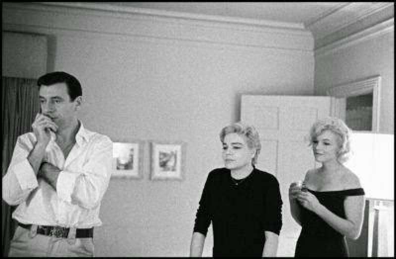 yves montand simone signoret marylin monroe 4