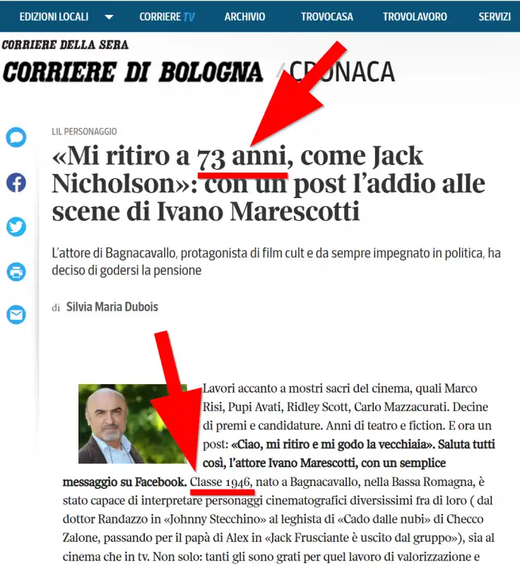 corriere   marescotti ha 73 anni ma ?? nato nel 1946