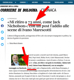 corriere marescotti ha 73 anni ma ?? nato nel 1946