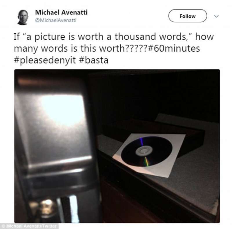 avenatti cd vs trump tw