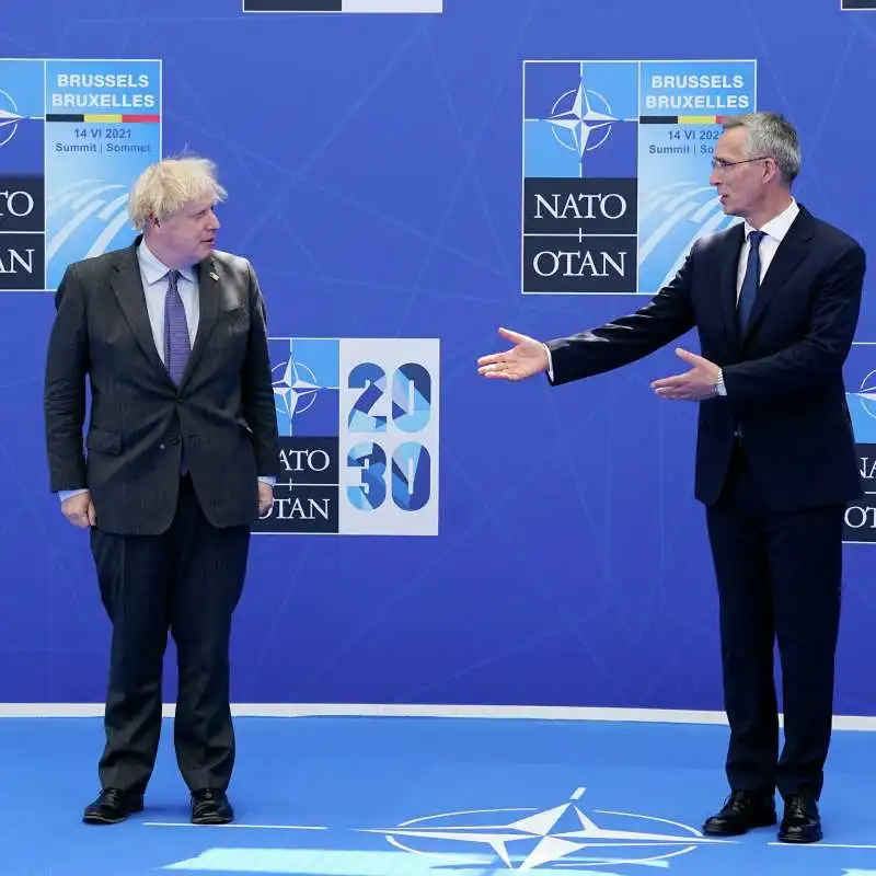 boris johnson jens stoltenberg    