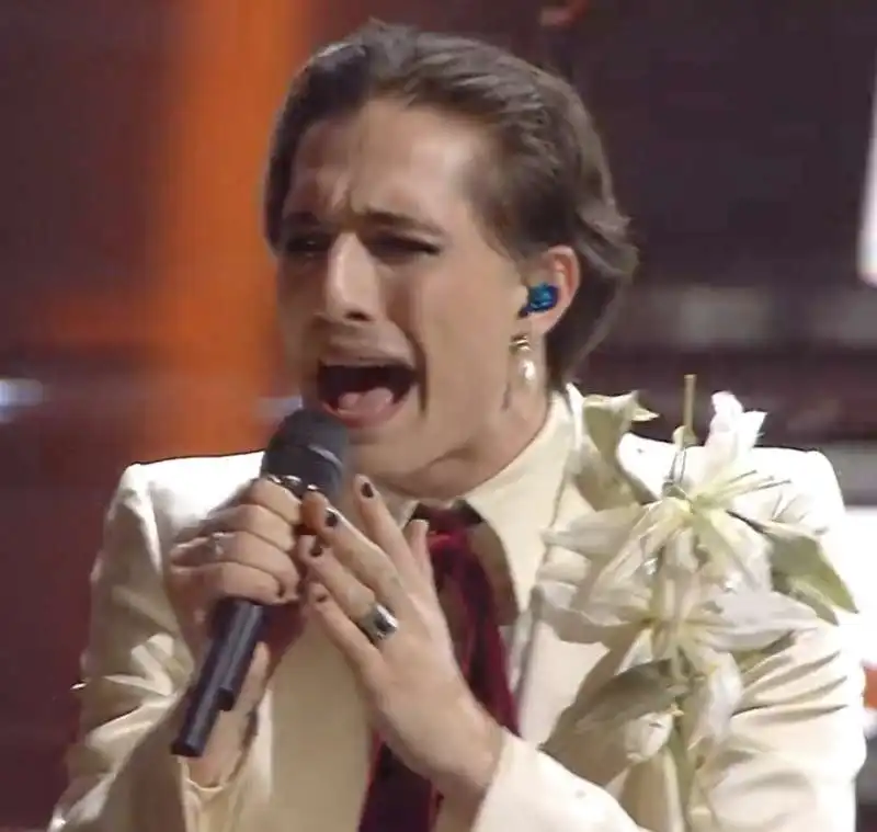 damiano dei maneskin a sanremo  