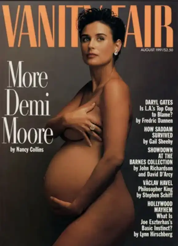 demi moore incinta