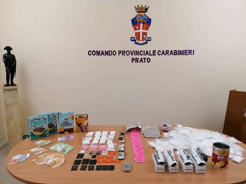 DROGA SEQUESTRATA A PRATO