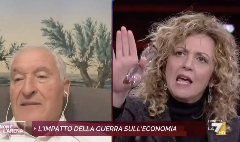 ernesto preatoni vs barbara lezzi a non e l'arena 