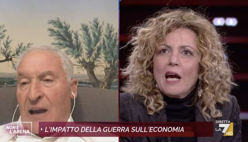 ernesto preatoni vs barbara lezzi a non e l'arena 2