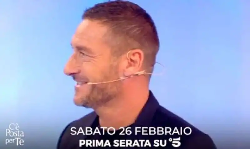 francesco totti a c'e' posta per te 3