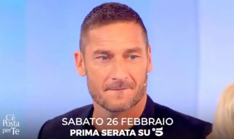 francesco totti a c'e' posta per te 4