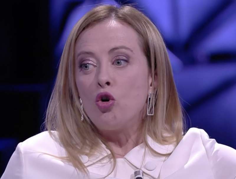 giorgia meloni non e' l'arena