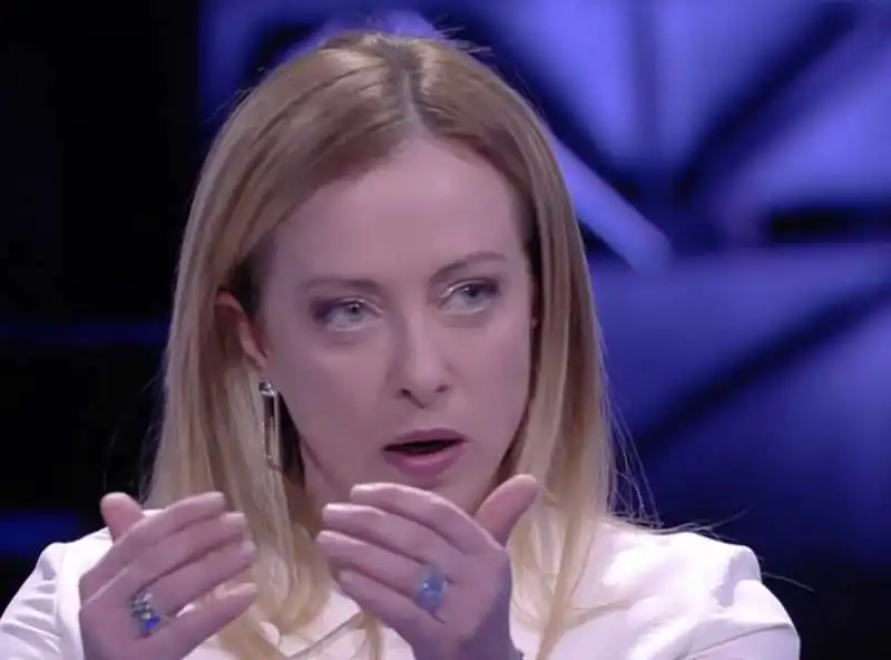 giorgia meloni   non e' l'arena 8