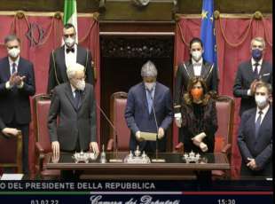 giuramento mattarella bis 1