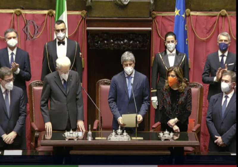 giuramento mattarella bis 5