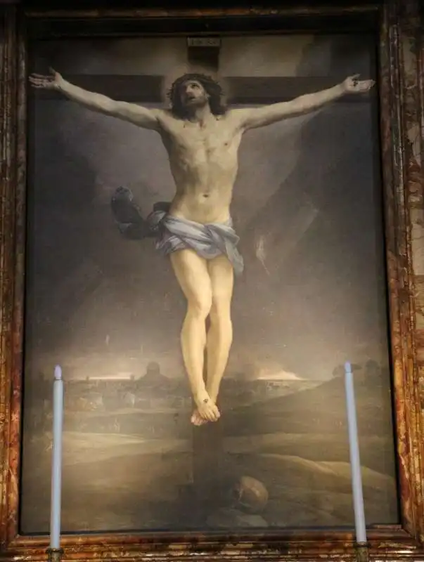 Guido Reni crocifissione di san lorenzo in lucina