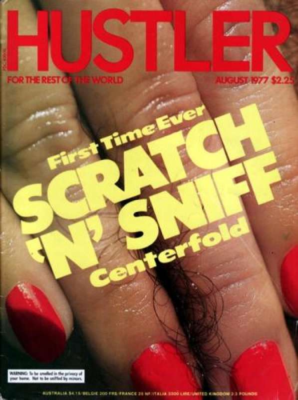 hustler magazine agosto 1977