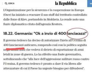 I LANCIACAZZI DI REPUBBLICA