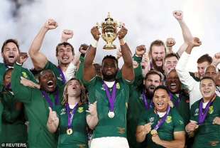 Il Sudafrica campione del mondo di rugby