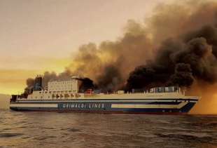 incendio euroferry olympia