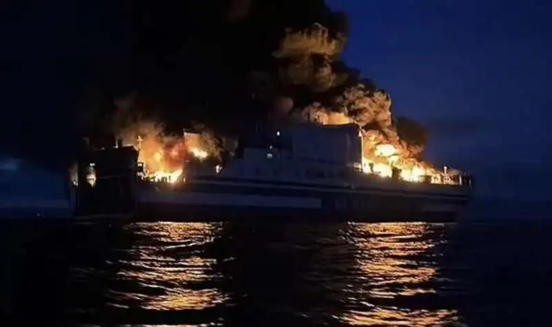 incendio euroferry olympia 